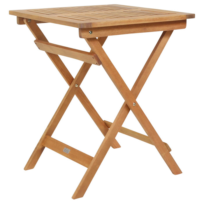 Dakota Fields Andy Folding Wooden Bistro Table & Reviews Wayfair.co.uk